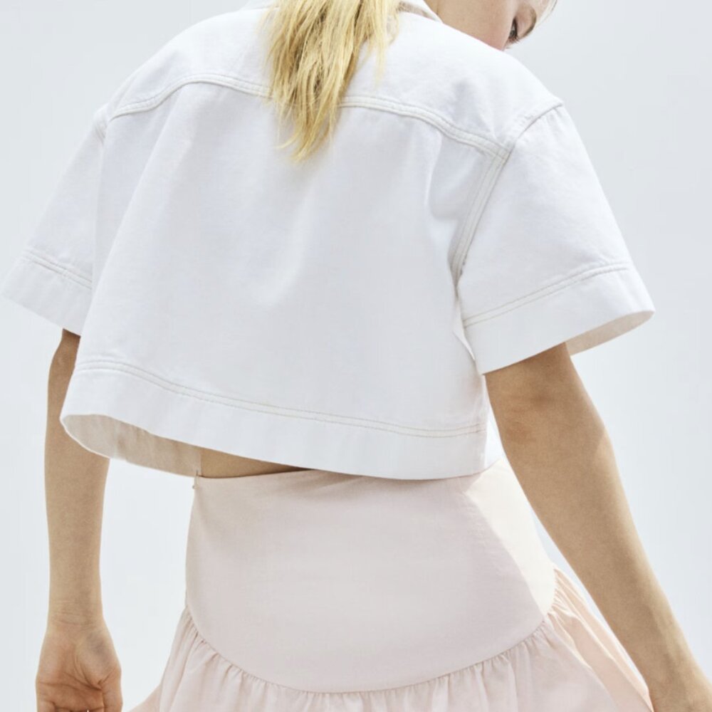 Bubble-Hem Mini Skirt Size 2 | H&M - Picture 8 of 8
